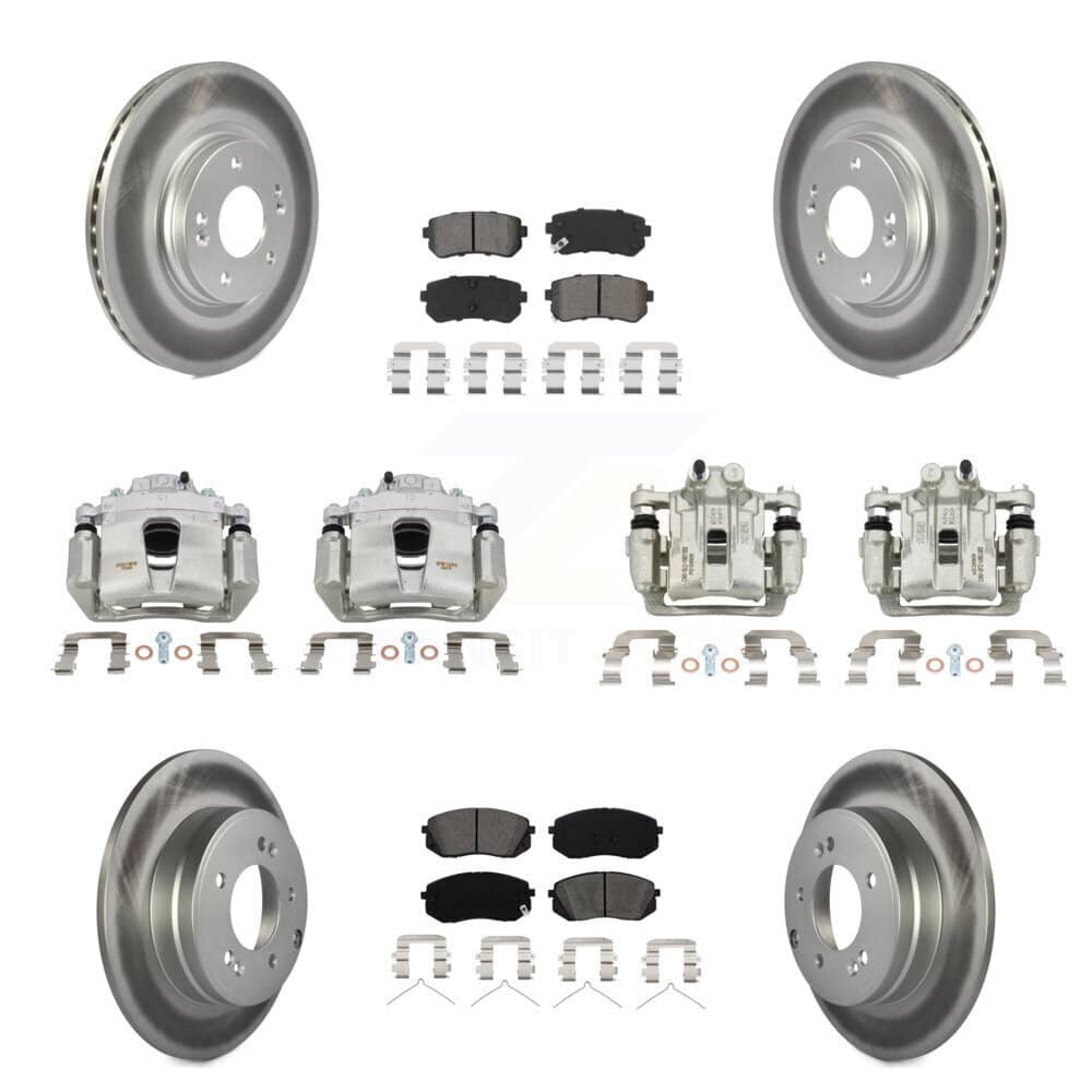Transit Auto - KCG-100947S - Front and Rear Disc Brake Kits