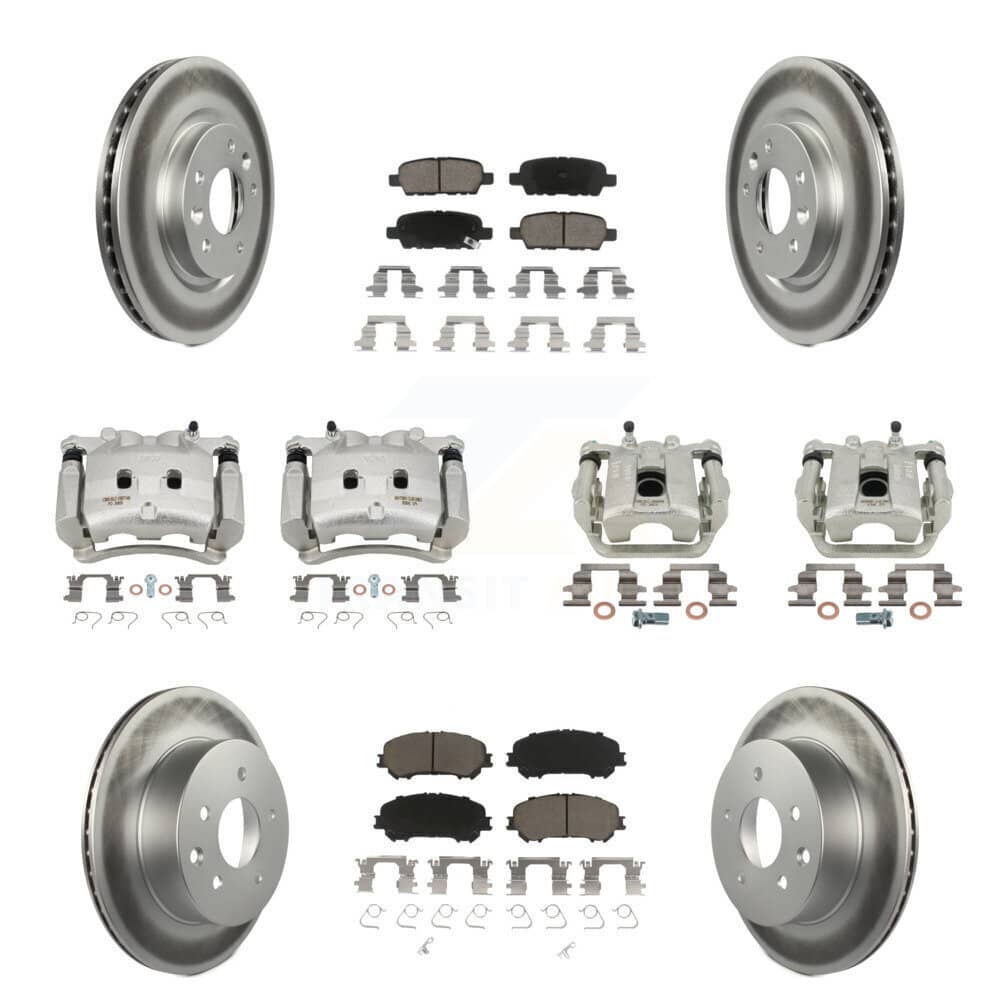 Transit Auto - KCG-100954C - Front and Rear Disc Brake Kits