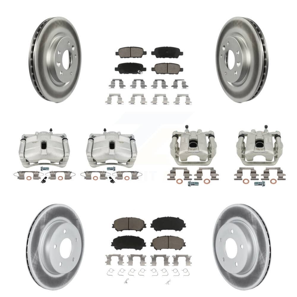 Transit Auto - KCG-100956C - Front and Rear Disc Brake Kits