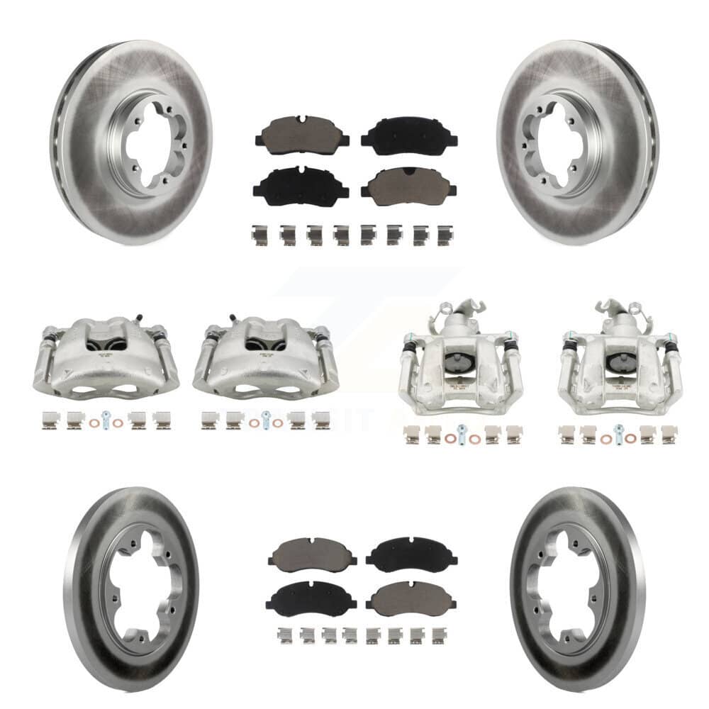 Transit Auto - KCG-100972C - Front and Rear Disc Brake Kits