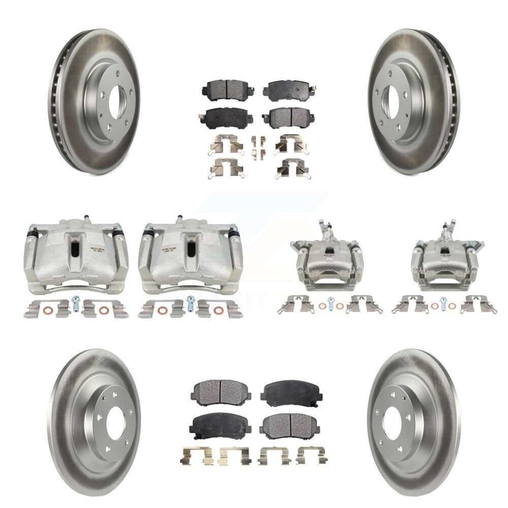 Transit Auto - KCG-100990T - Front and Rear Disc Brake Kits
