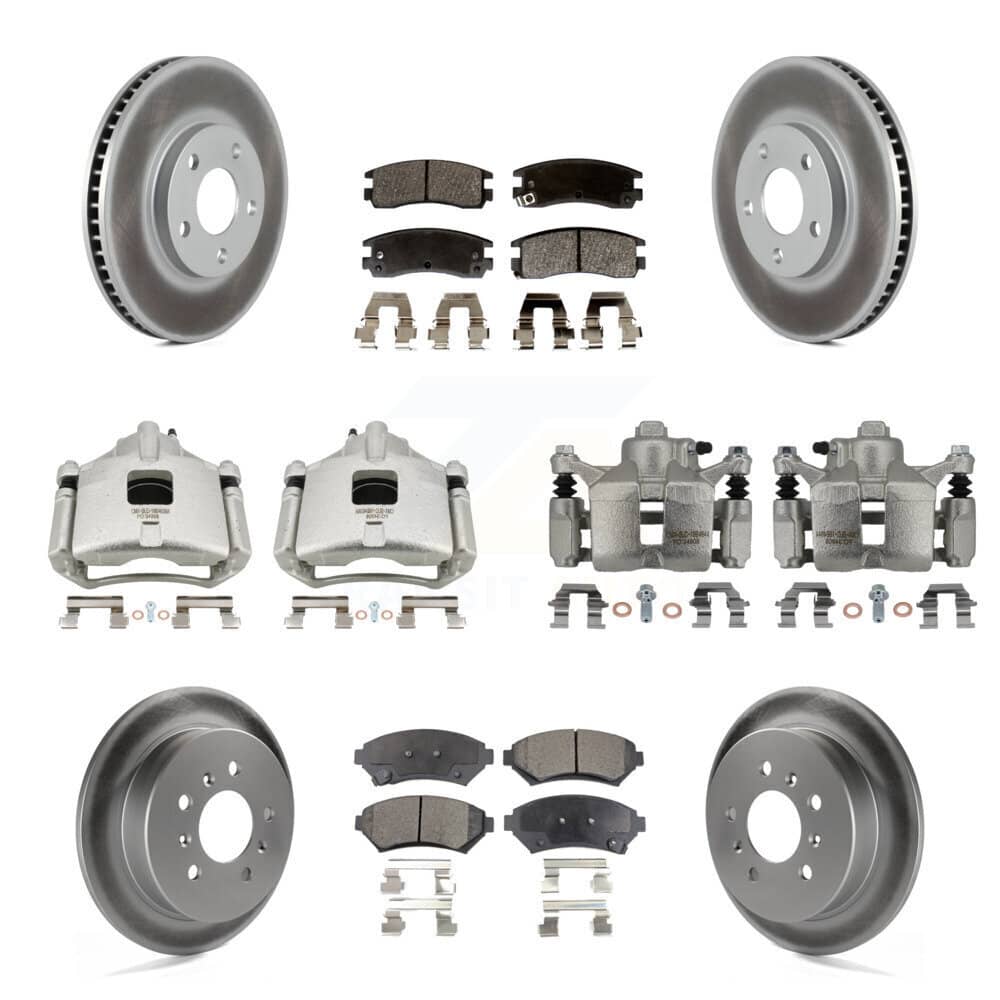 Transit Auto - KCG-100993P - Front and Rear Disc Brake Kits