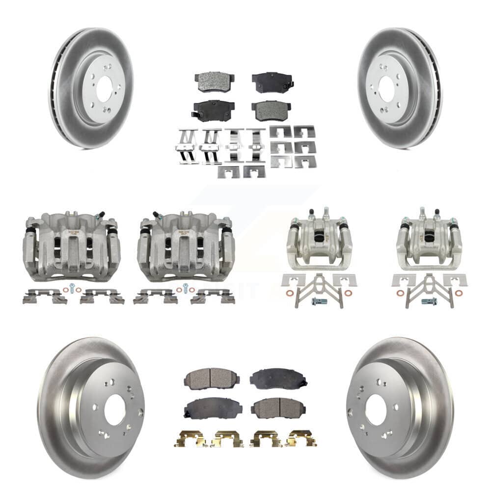 Transit Auto - KCG-101023T - Front and Rear Disc Brake Kits