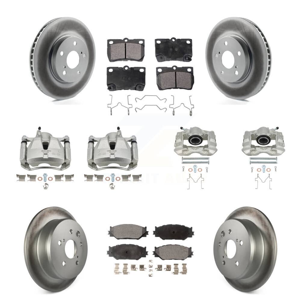 Transit Auto - KCG-101029T - Front and Rear Disc Brake Kits