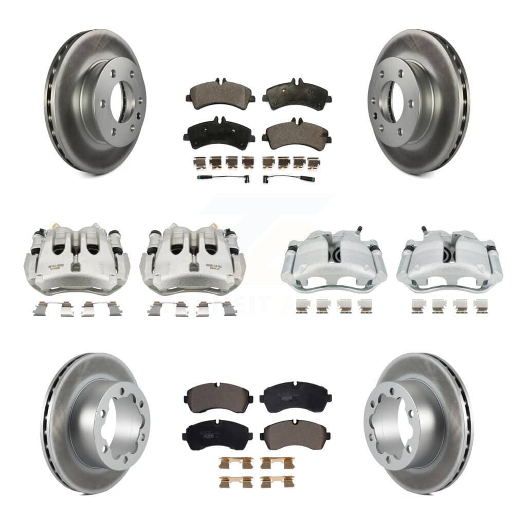 Transit Auto - KCG-101049T - Front and Rear Disc Brake Kits