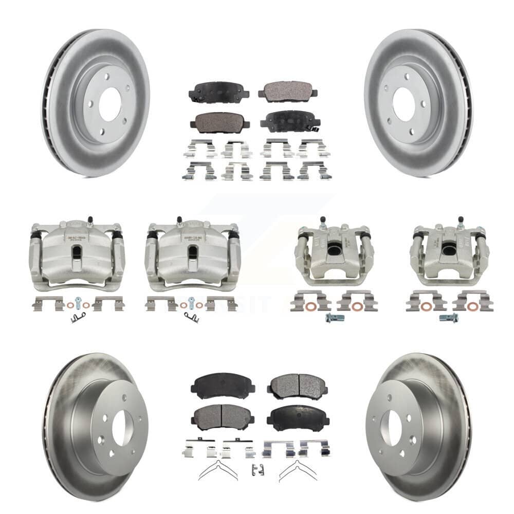 Transit Auto - KCG-101053T - Front and Rear Disc Brake Kits
