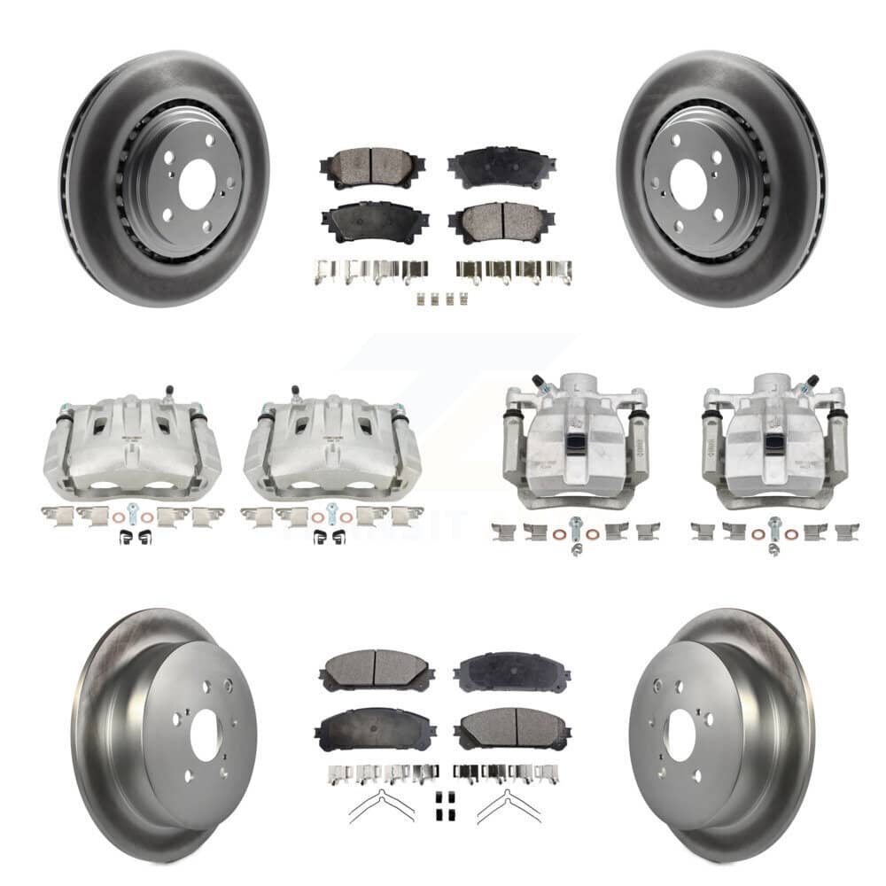 Transit Auto - KCG-101096T - Front and Rear Disc Brake Kits