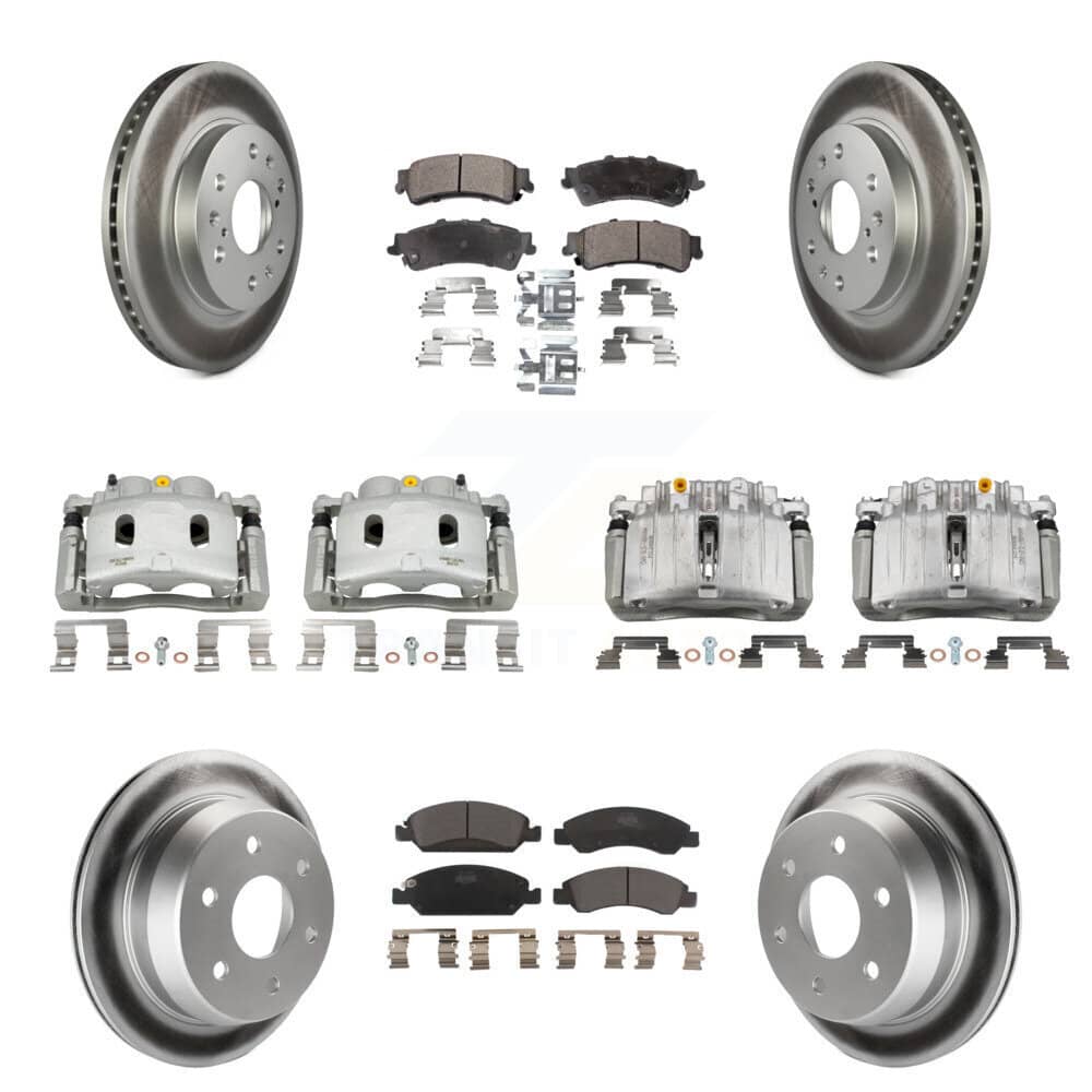 Transit Auto - KCG-101105T - Front and Rear Disc Brake Kits
