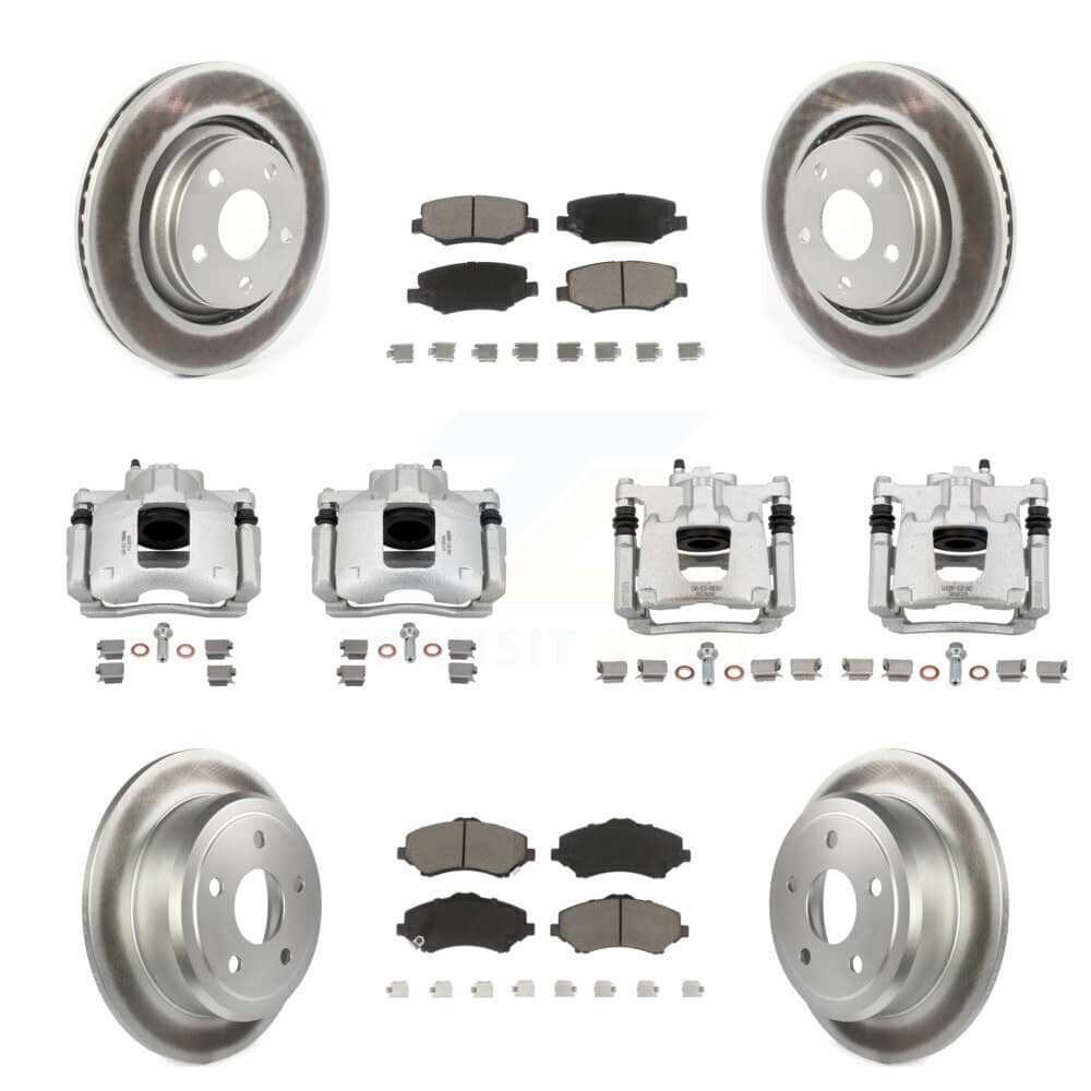 Transit Auto - KCG-101114C - Front and Rear Disc Brake Kits