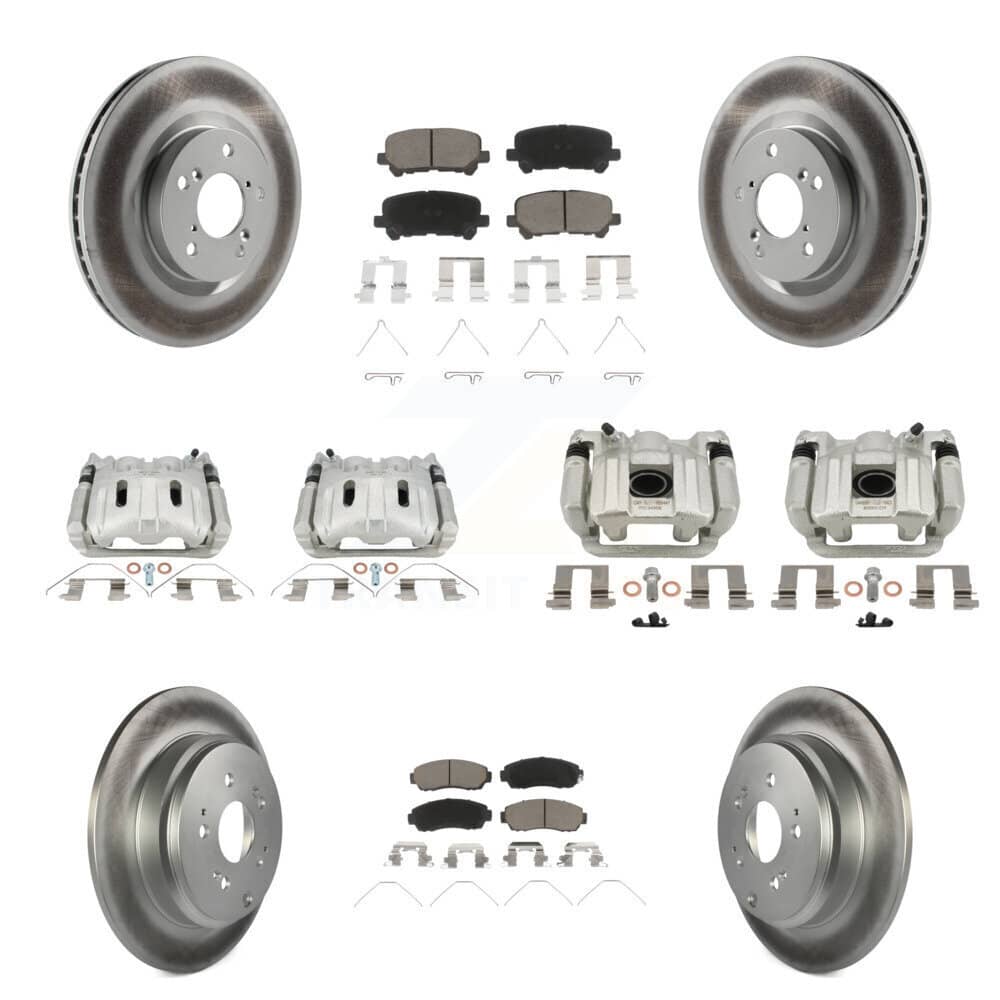 Transit Auto - KCG-101116C - Front and Rear Disc Brake Kits
