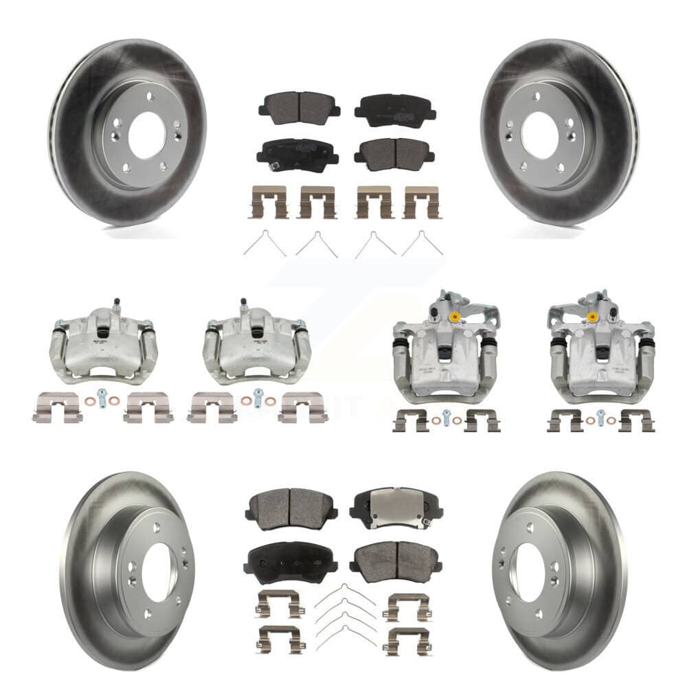 Transit Auto - KCG-101119P - Front and Rear Disc Brake Kits