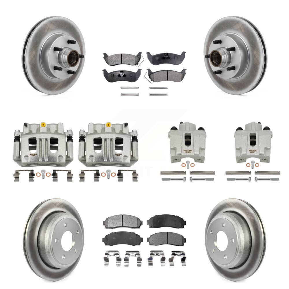 Transit Auto - KCG-101129T - Front and Rear Disc Brake Kits
