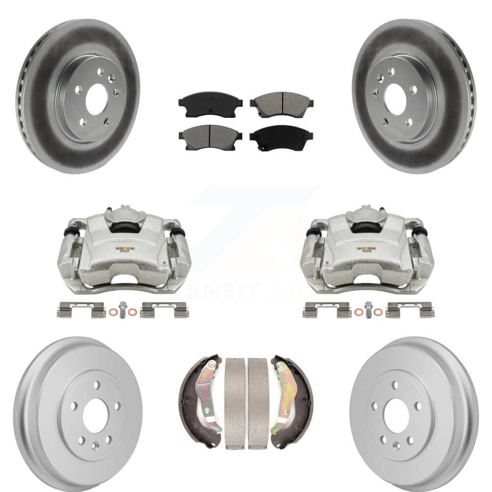 Transit Auto - KCG-101139S - Front and Rear Disc Brake Kits