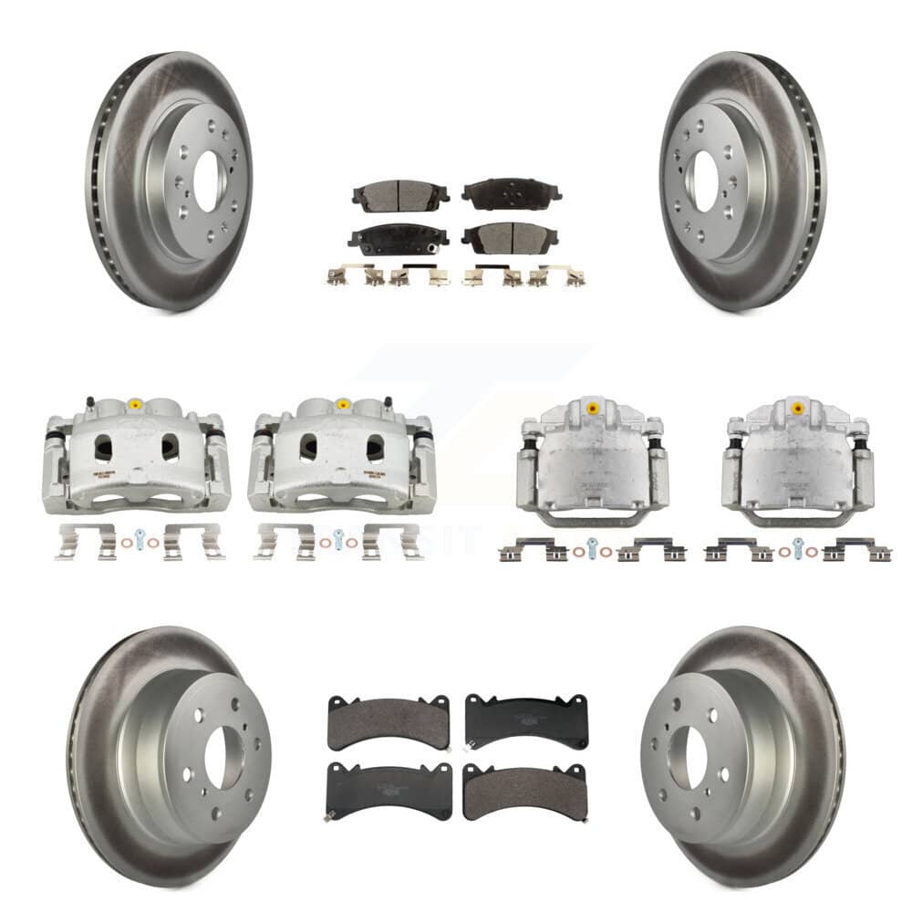 Transit Auto - KCG-101166T - Front and Rear Disc Brake Kits