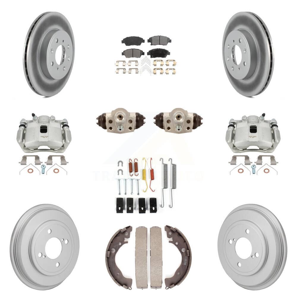 Transit Auto - KCG-101181P - Front and Rear Disc Brake Kits