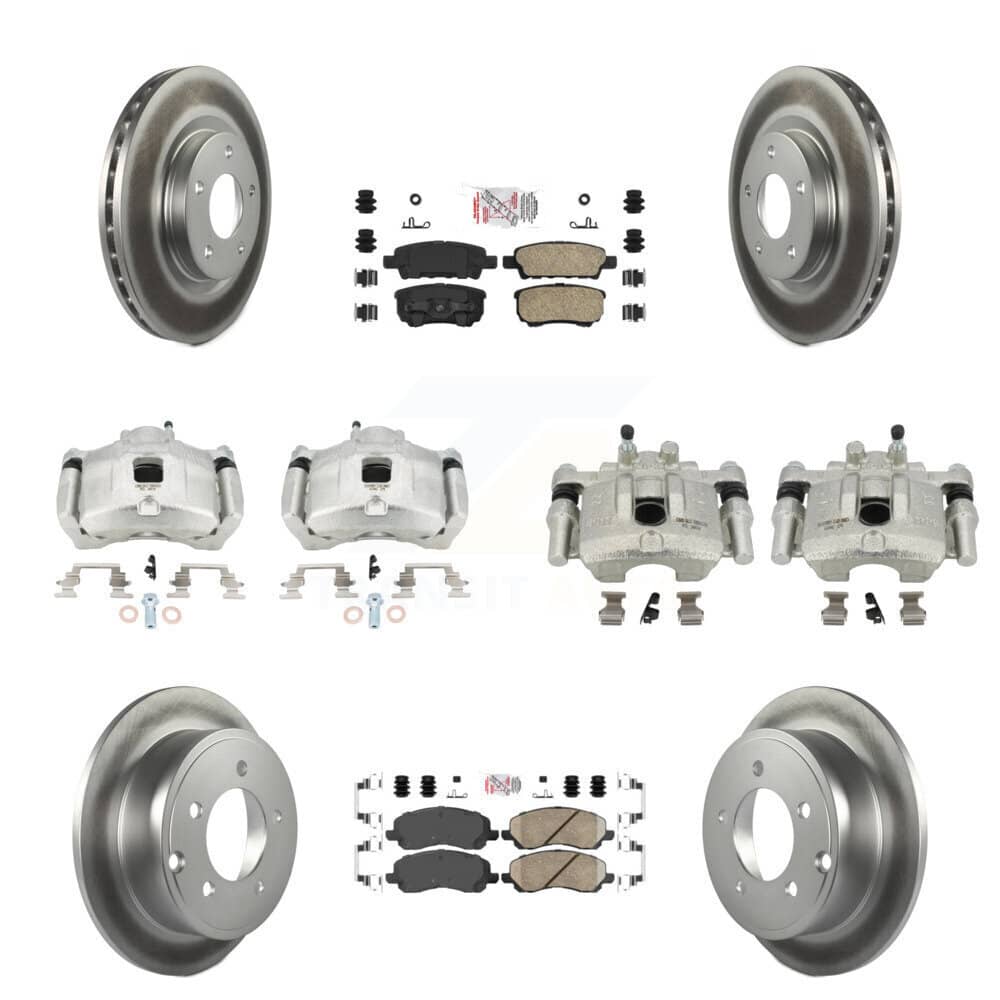 Transit Auto - KCG-101479N - Front and Rear Disc Brake Kits
