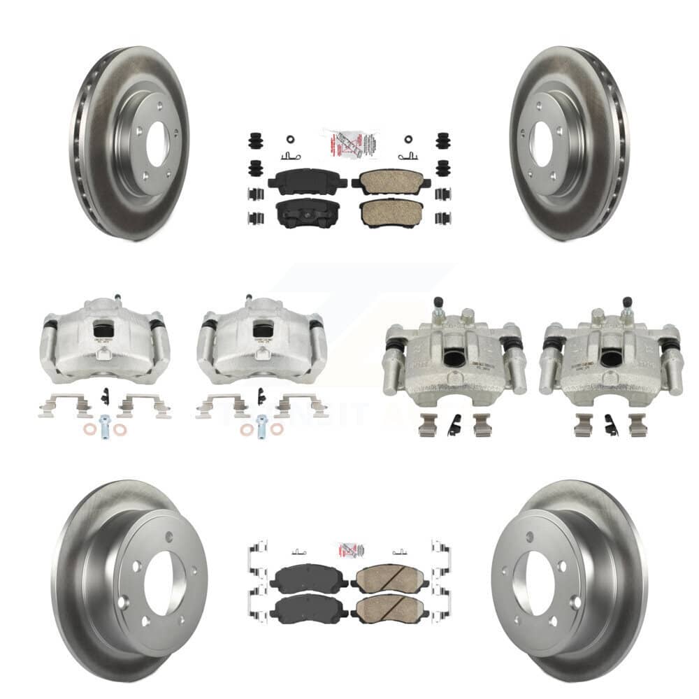 Transit Auto - KCG-101480N - Front and Rear Disc Brake Kits