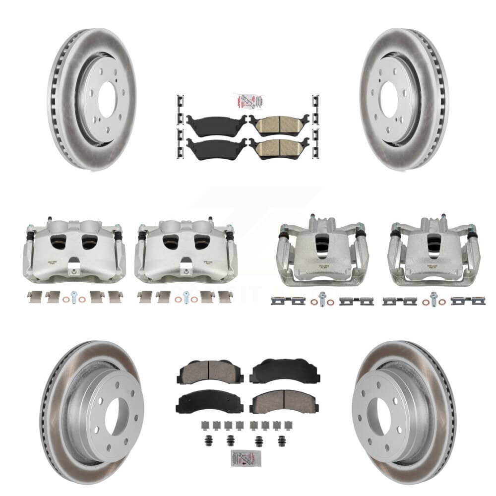 Transit Auto - KCG-101533N - Front and Rear Disc Brake Kits