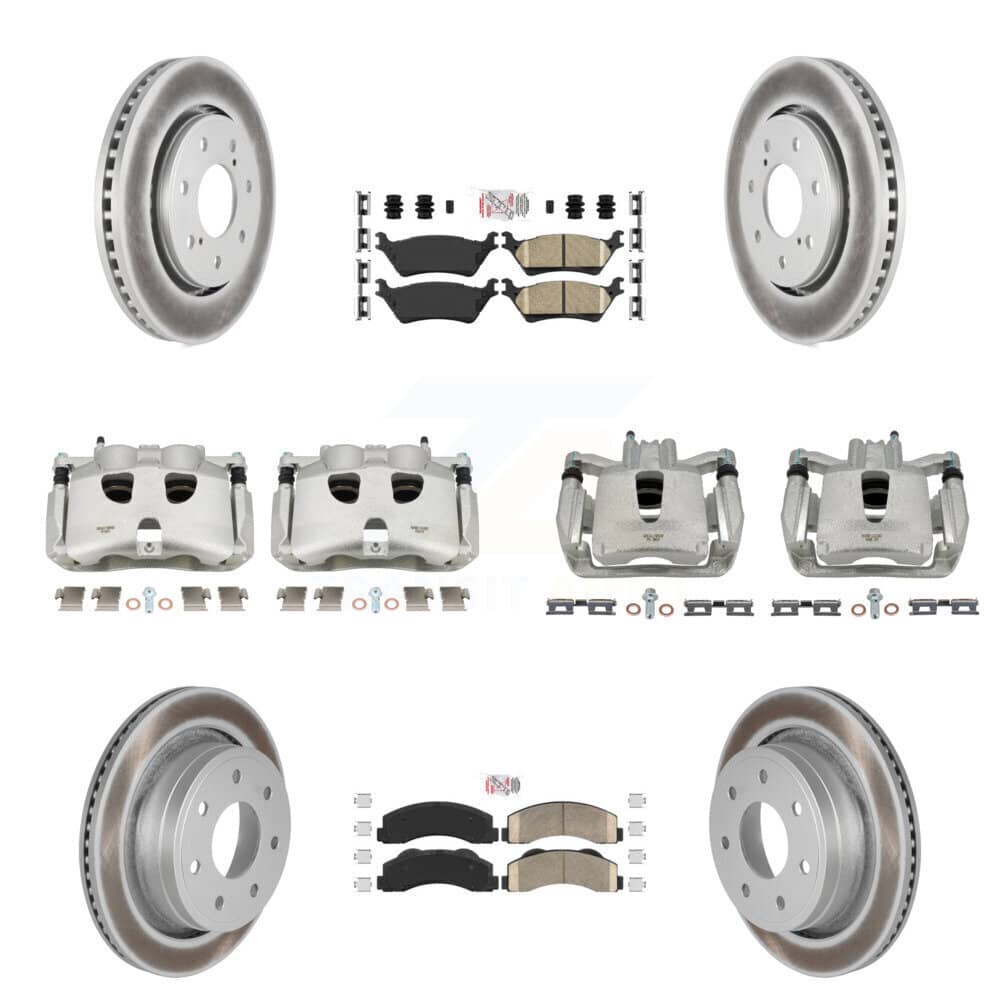 Transit Auto - KCG-101537N - Front and Rear Disc Brake Kits