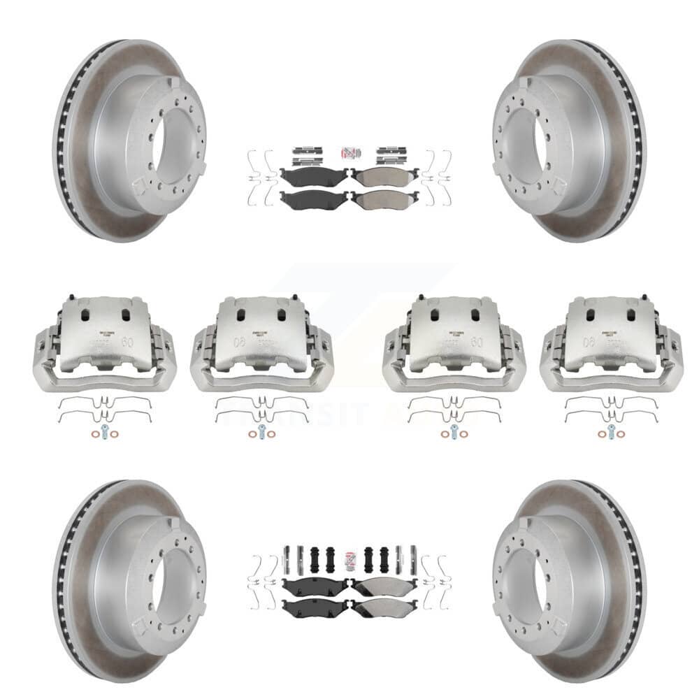 Transit Auto - KCG-101634N - Front and Rear Disc Brake Kits