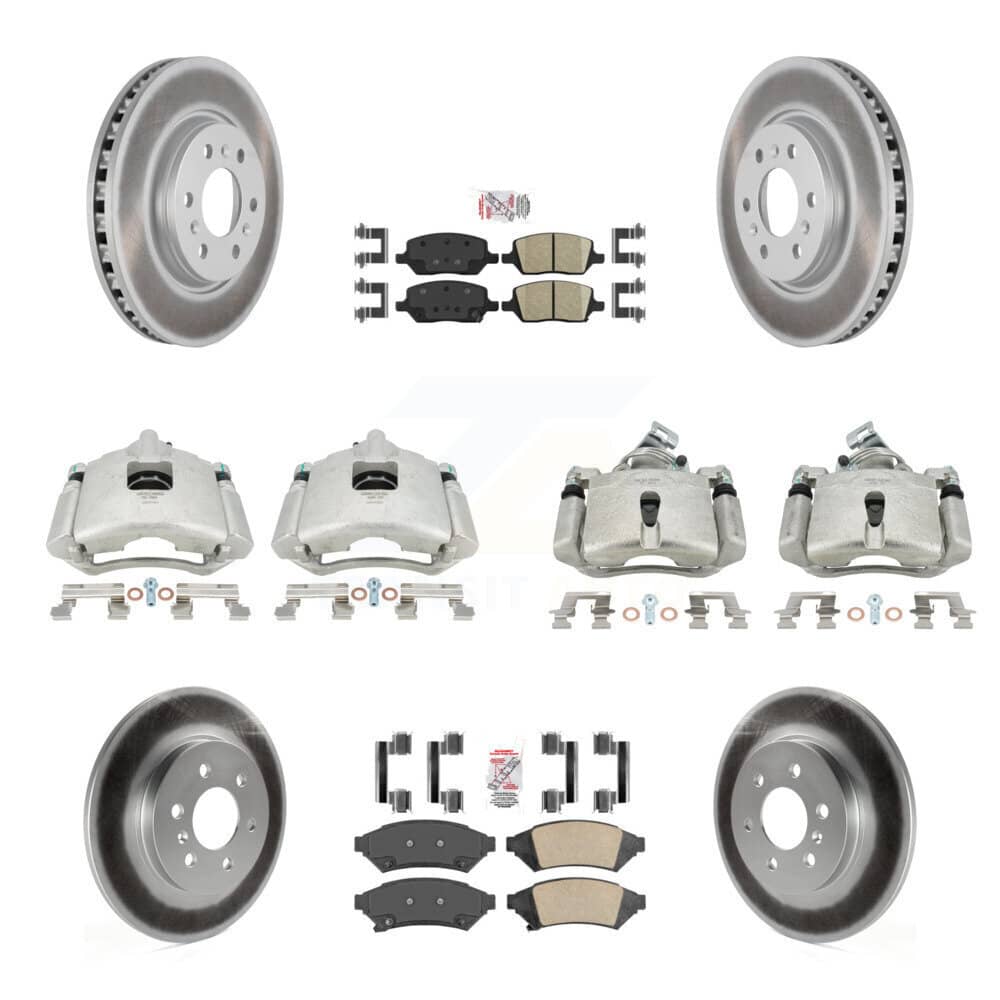 Transit Auto - KCG-101655N - Front and Rear Disc Brake Kits