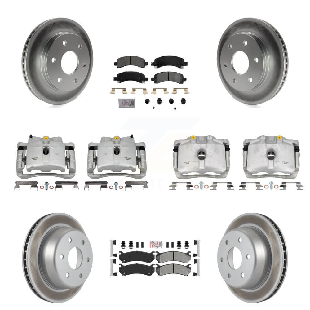Transit Auto - KCG-101686N - Front and Rear Disc Brake Kits