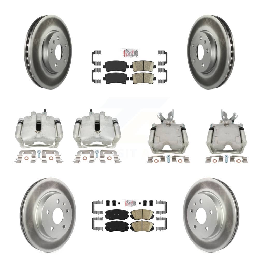 Transit Auto - KCG-101706N - Front and Rear Disc Brake Kits
