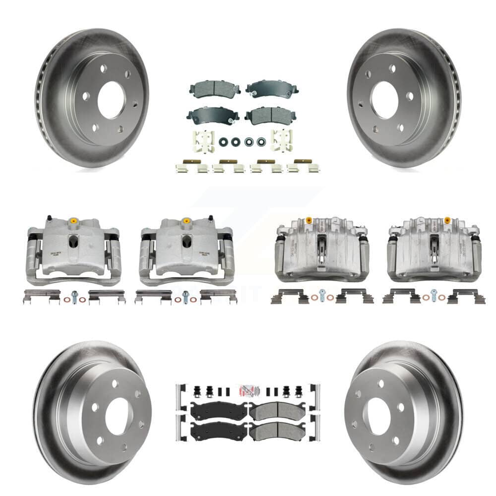 Transit Auto - KCG-101720N - Front and Rear Disc Brake Kits