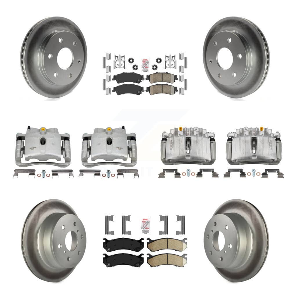 Transit Auto - KCG-101732N - Front and Rear Disc Brake Kits