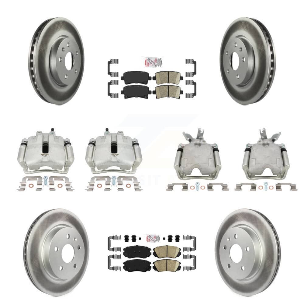 Transit Auto - KCG-101735N - Front and Rear Disc Brake Kits
