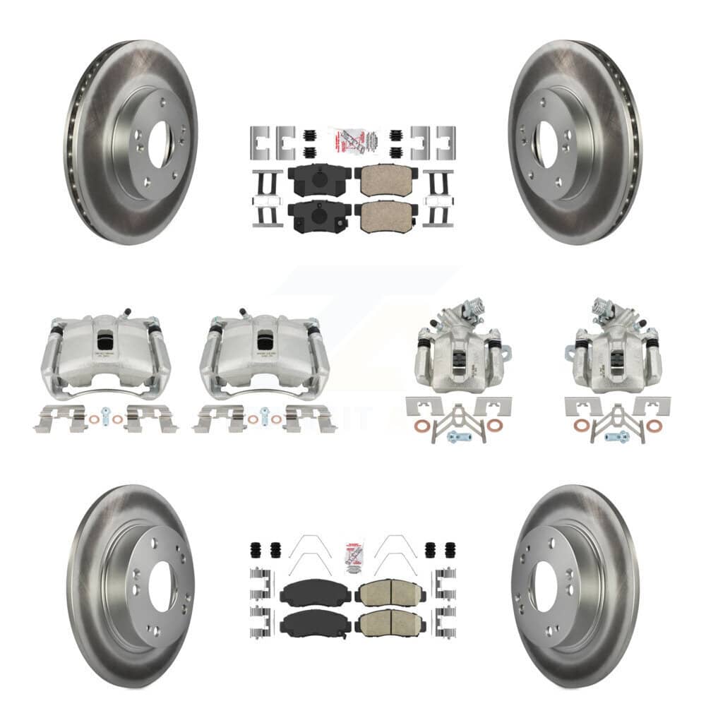 Transit Auto - KCG-101797N - Front and Rear Disc Brake Kits