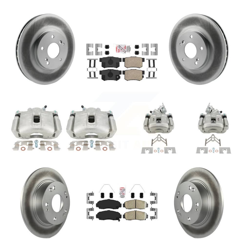 Transit Auto - KCG-101858N - Front and Rear Disc Brake Kits