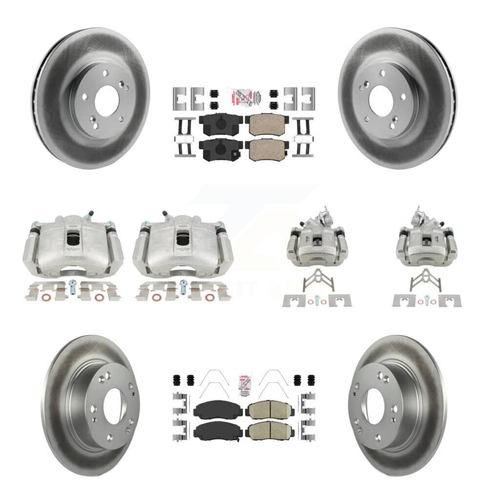 Transit Auto - KCG-101873N - Front and Rear Disc Brake Kits
