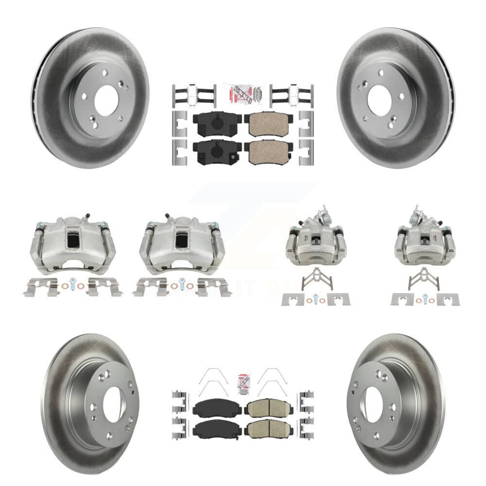 Transit Auto - KCG-101874N - Front and Rear Disc Brake Kits