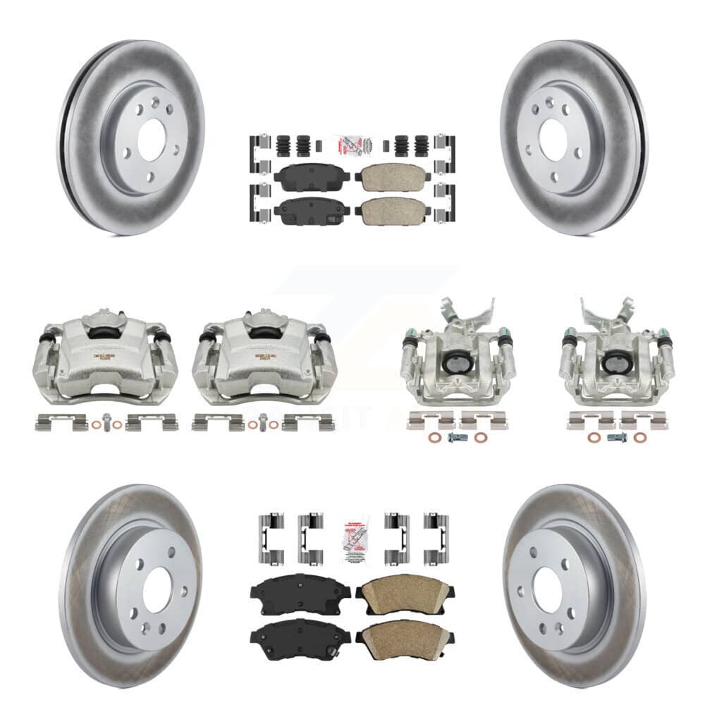 Transit Auto - KCG-101895N - Front and Rear Disc Brake Kits