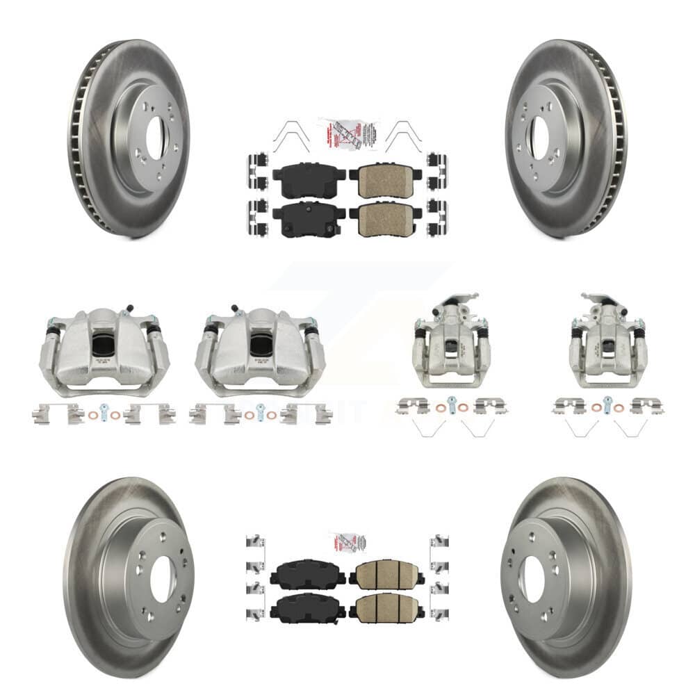 Transit Auto - KCG-101975N - Front and Rear Disc Brake Kits