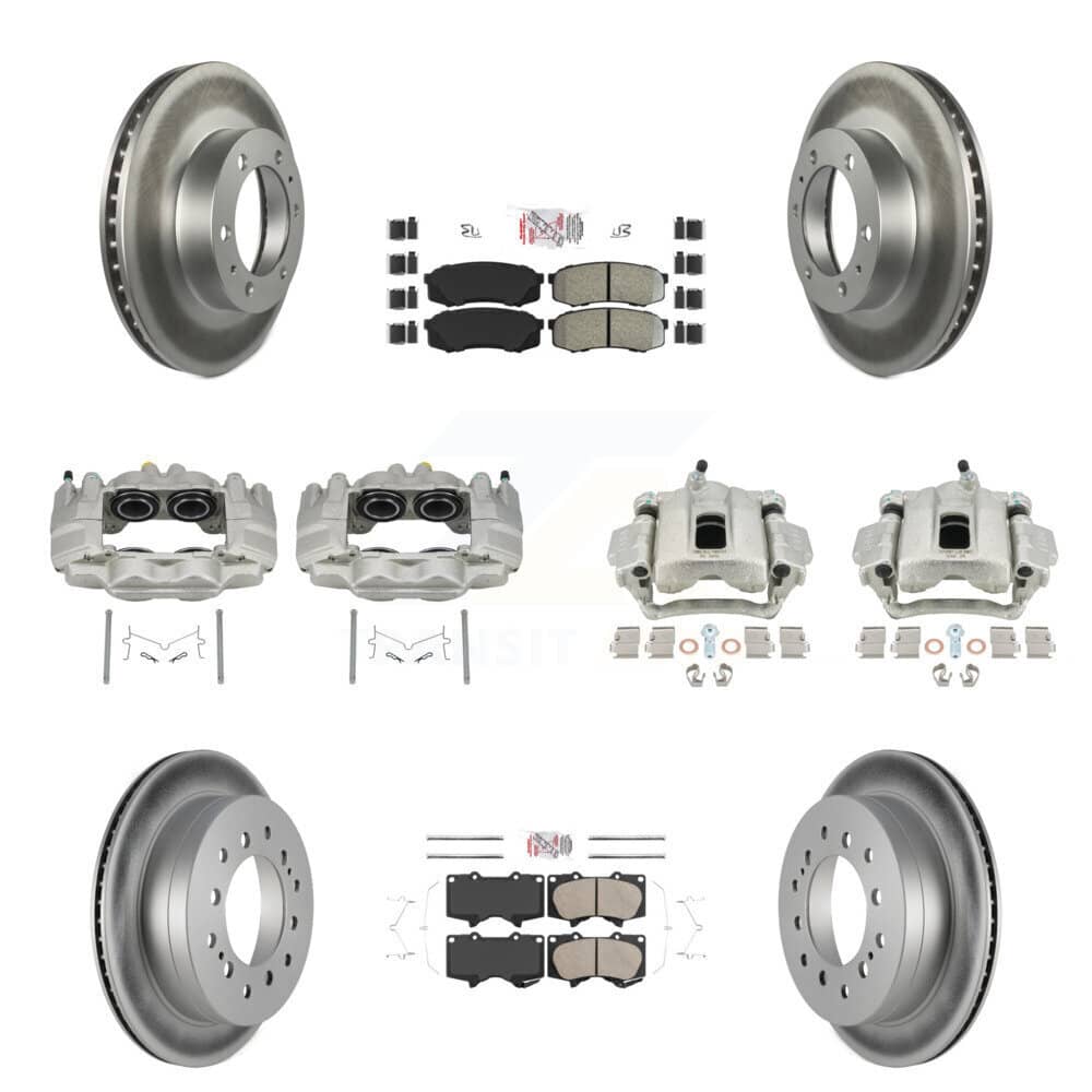 Transit Auto - KCG-102140N - Front and Rear Disc Brake Kits