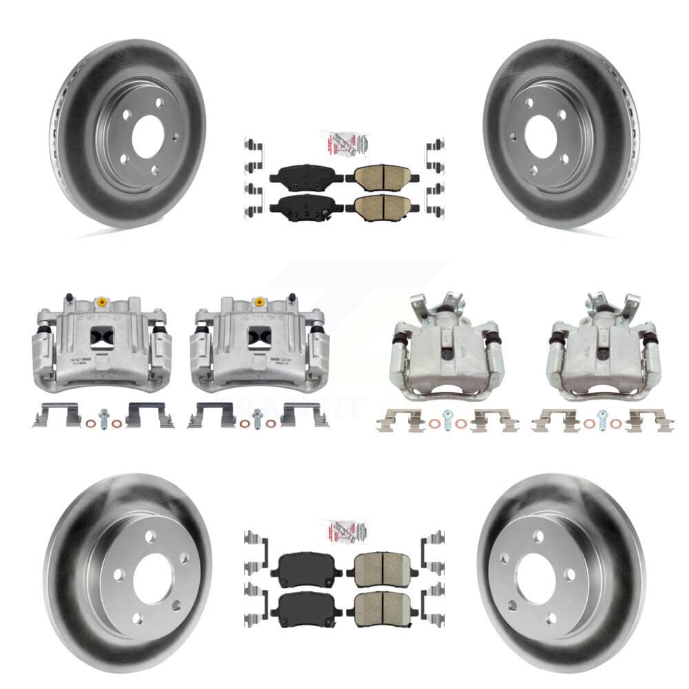 Transit Auto - KCG-102189N - Front and Rear Disc Brake Kits