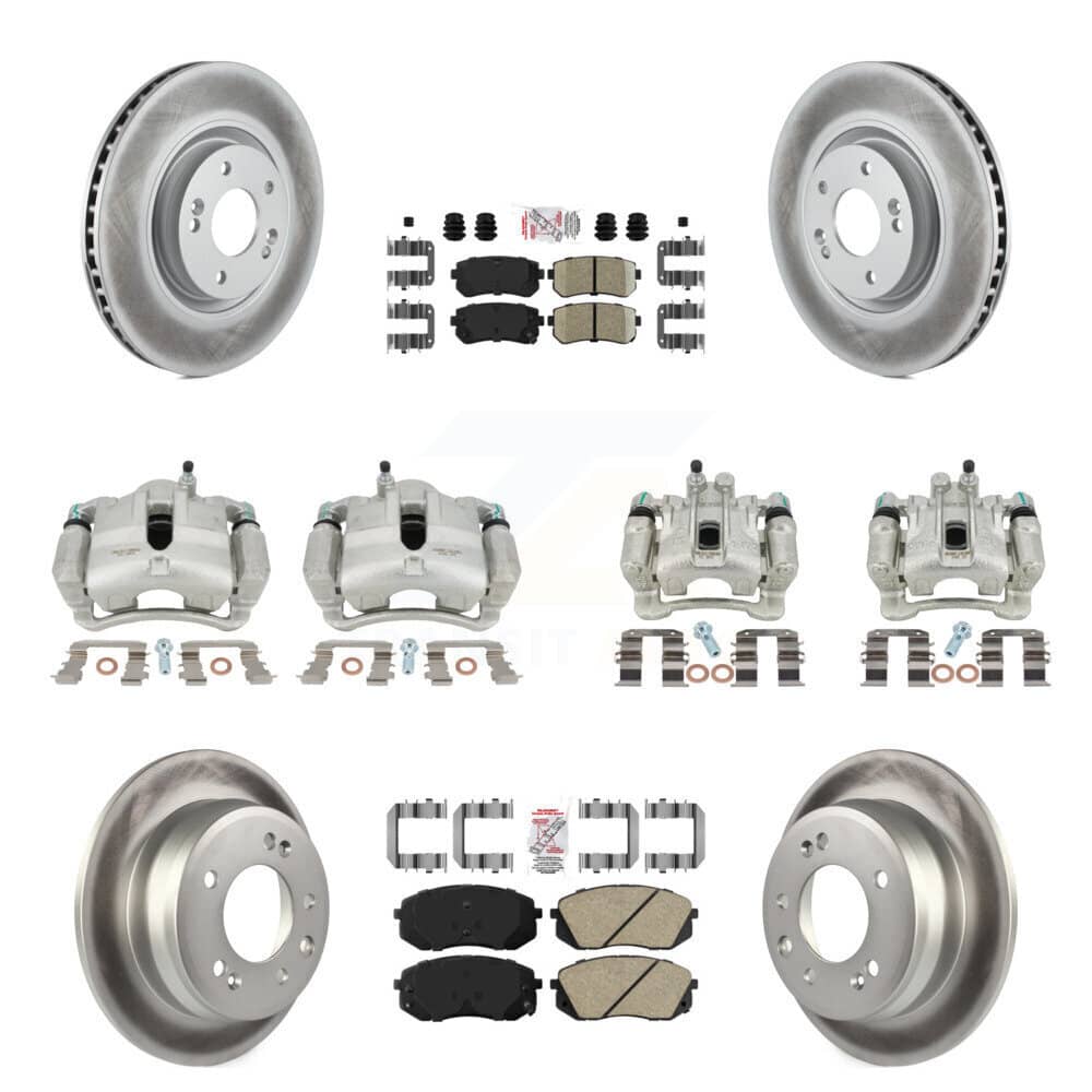 Transit Auto - KCG-102198N - Front and Rear Disc Brake Kits
