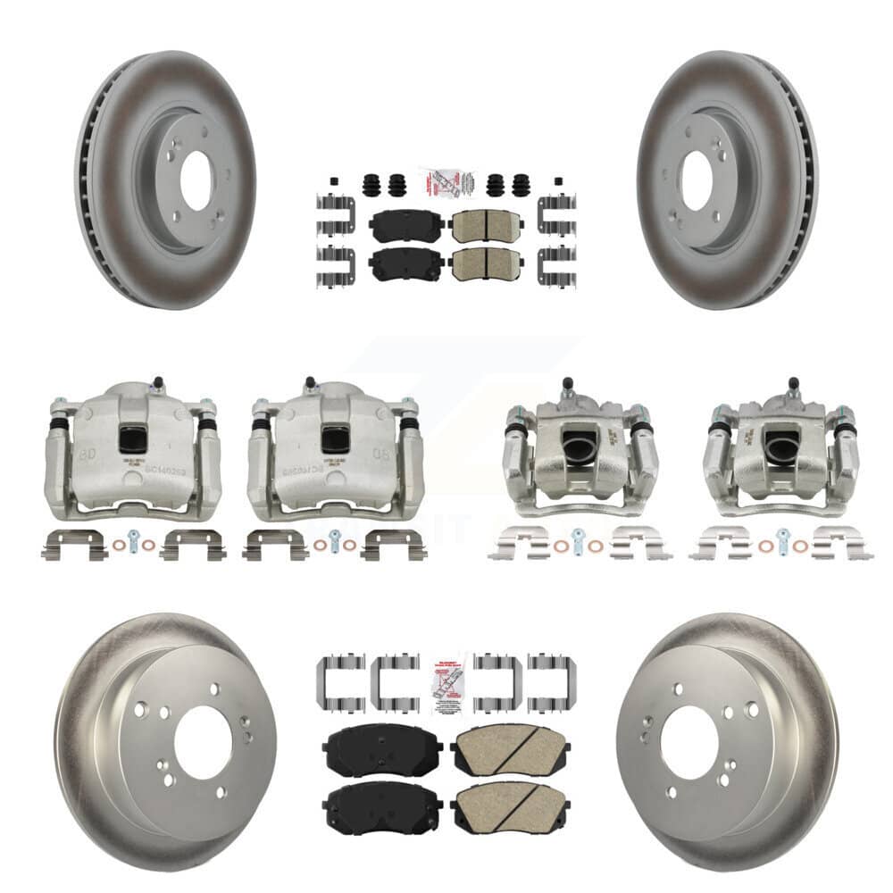 Transit Auto - KCG-102202N - Front and Rear Disc Brake Kits