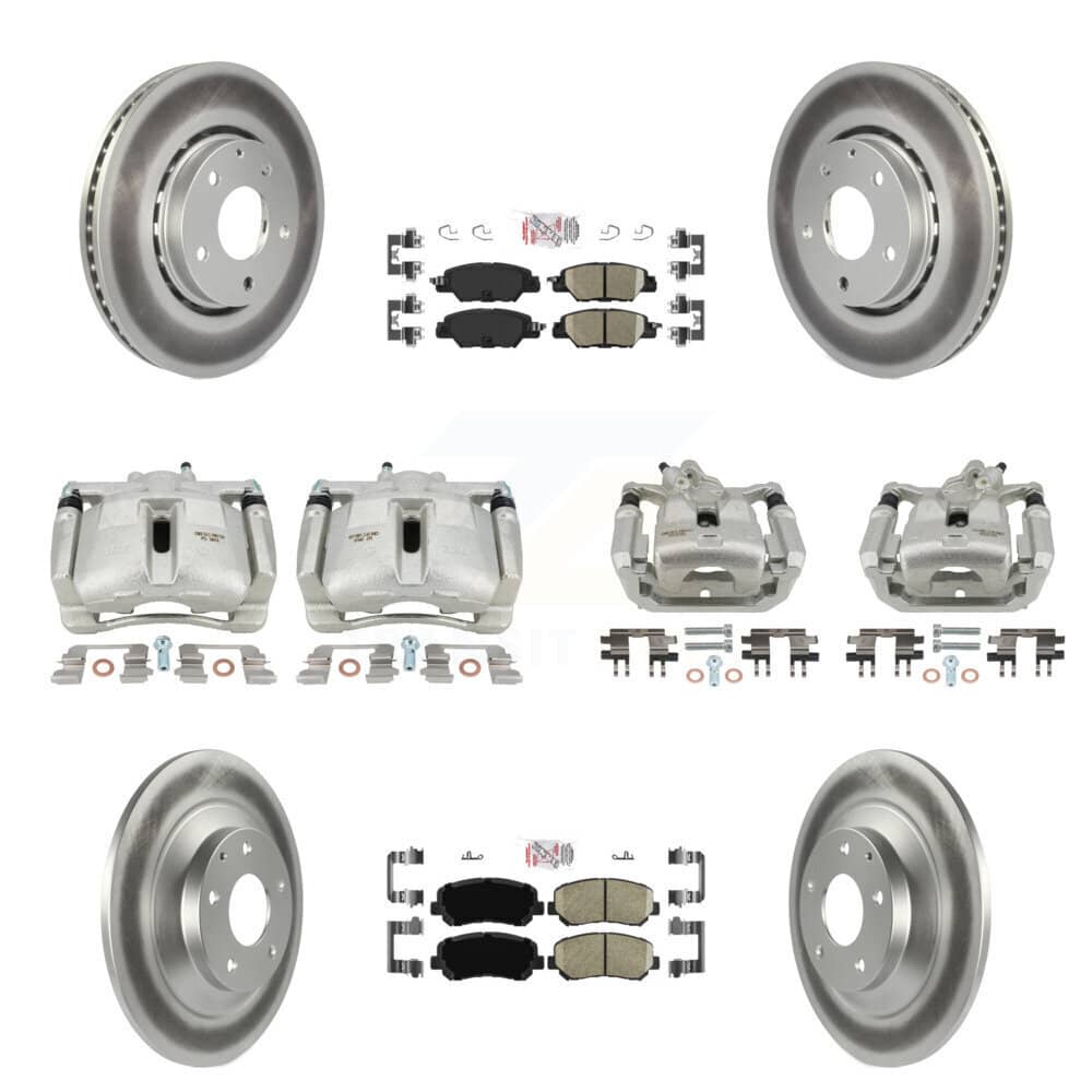 Transit Auto - KCG-102227N - Front and Rear Disc Brake Kits