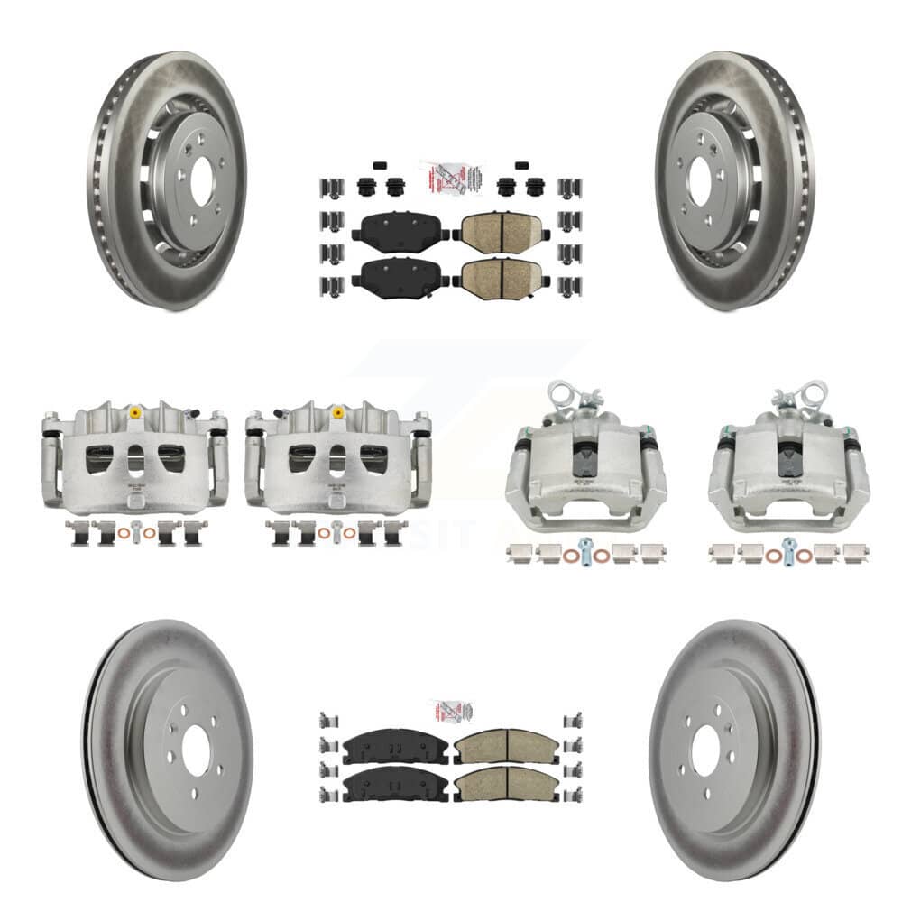 Transit Auto - KCG-102247N - Front and Rear Disc Brake Kits