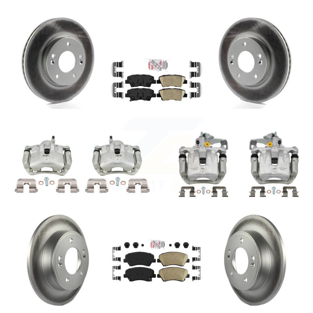 Transit Auto - KCG-102282N - Front and Rear Disc Brake Kits