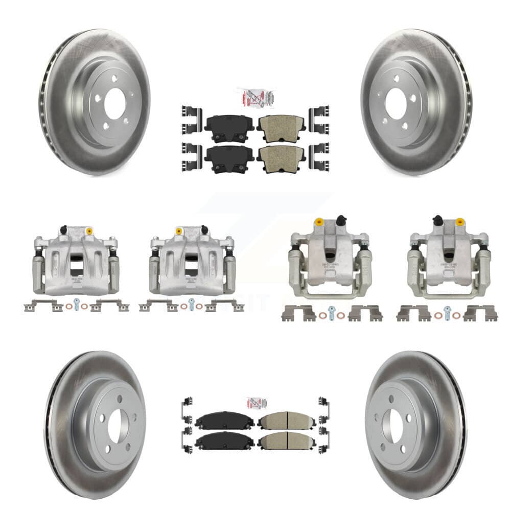 Transit Auto - KCG-102368N - Front and Rear Disc Brake Kits