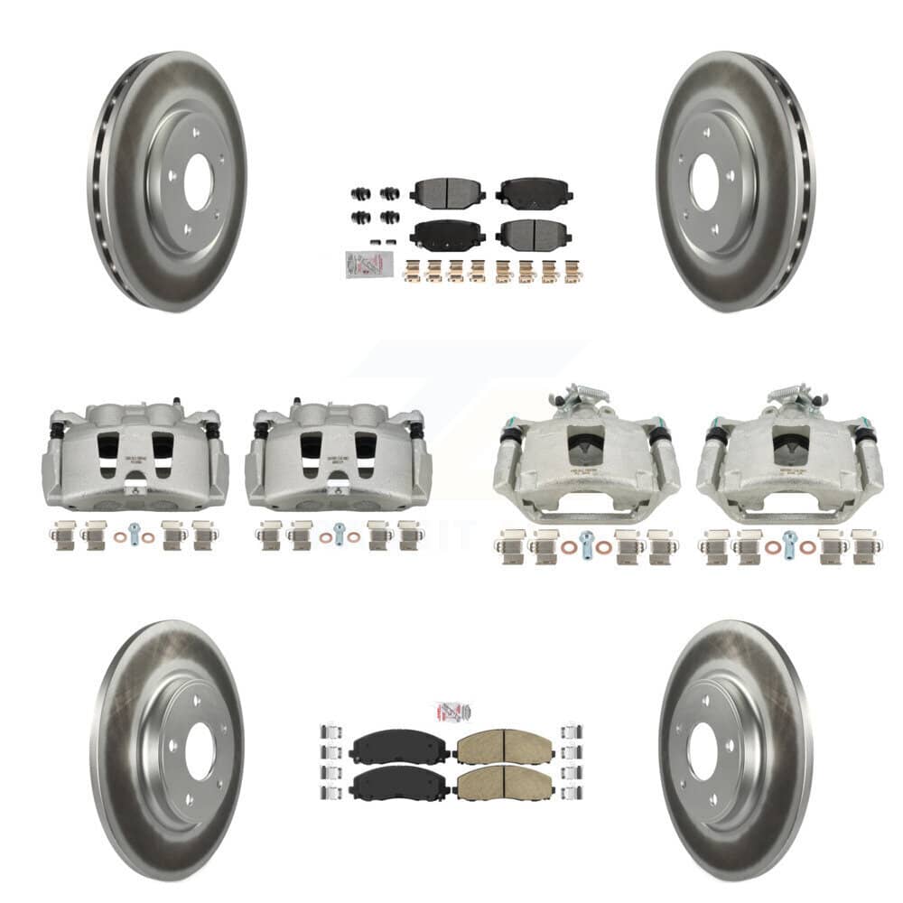 Transit Auto - KCG-102406N - Front and Rear Disc Brake Kits
