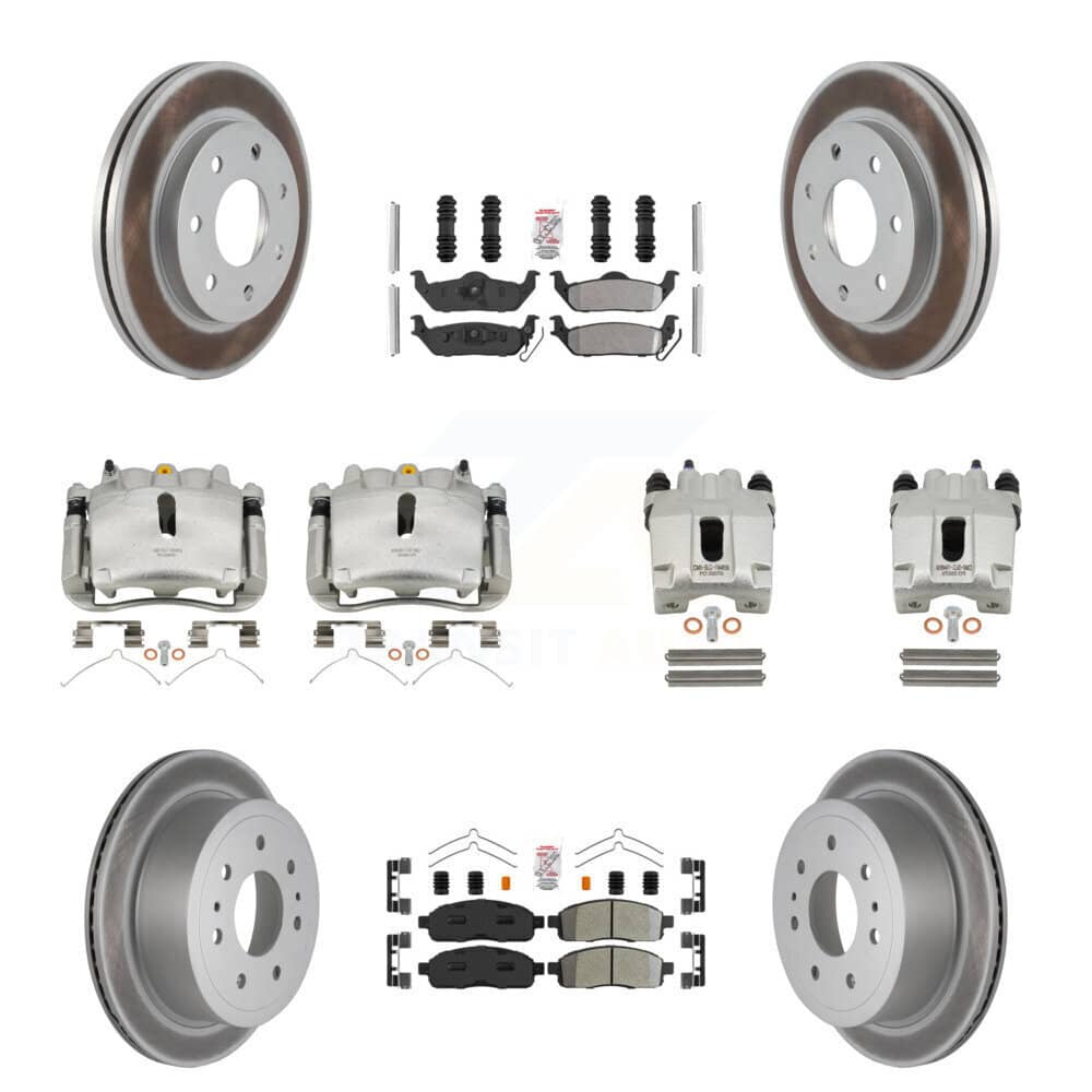 Transit Auto - KCG-102458N - Front and Rear Disc Brake Kits