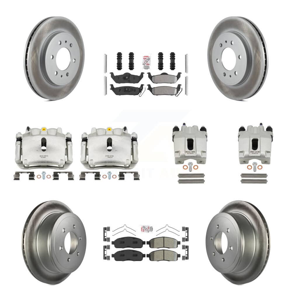 Transit Auto - KCG-102465N - Front and Rear Disc Brake Kits