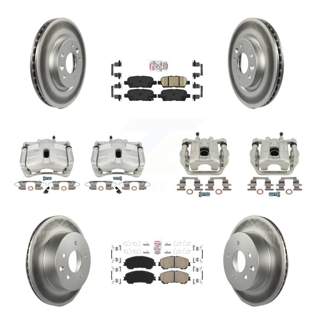 Transit Auto - KCG-102485N - Front and Rear Disc Brake Kits