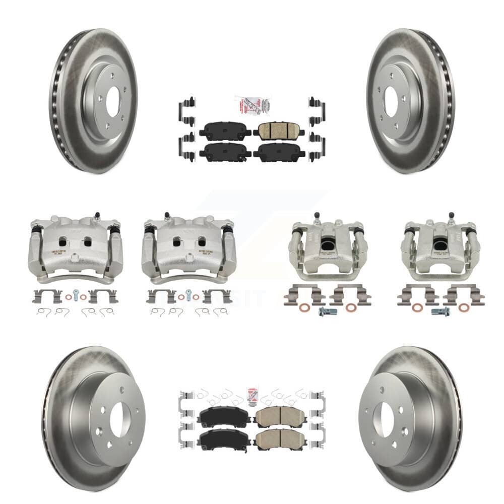 Transit Auto - KCG-102489N - Front and Rear Disc Brake Kits