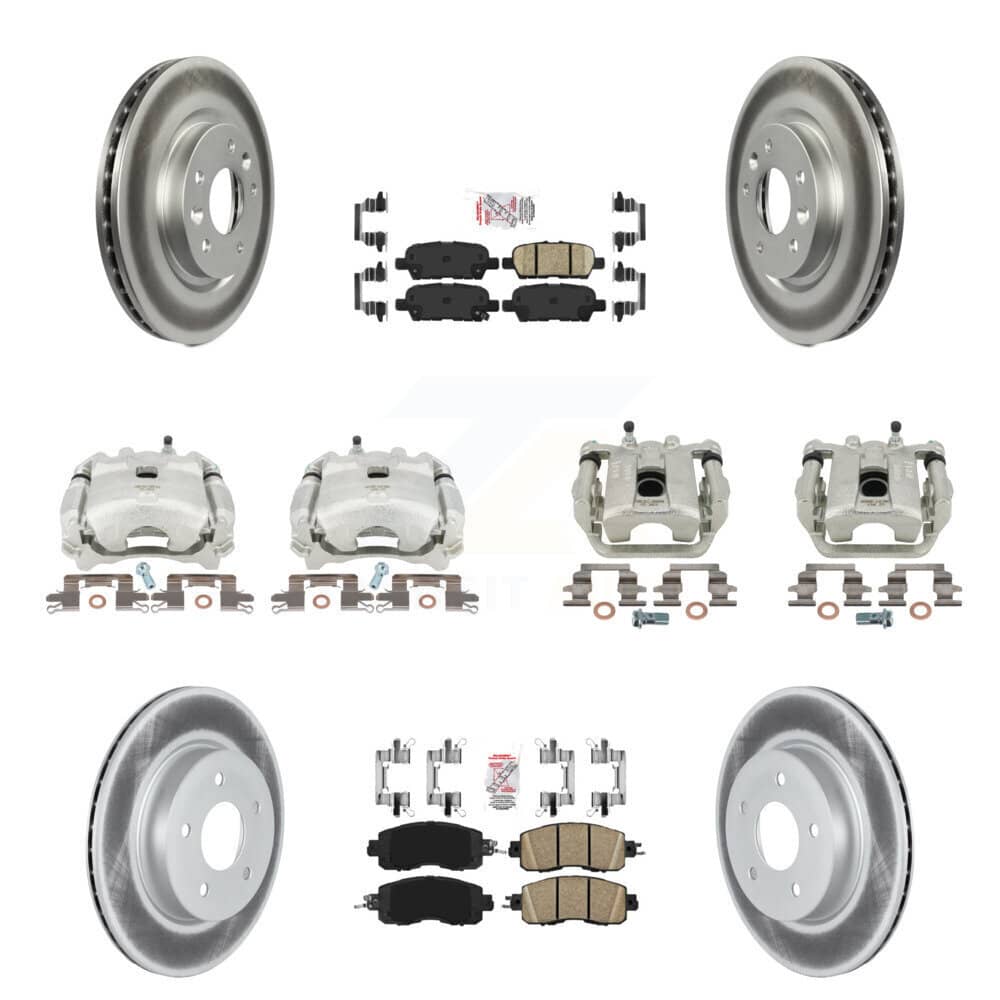Transit Auto - KCG-102506N - Front and Rear Disc Brake Kits